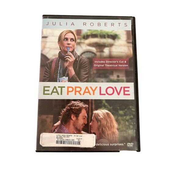Eat Pray Love DVD 2010 Drama Movie Julia Roberts Javier Bardem Pre-Owned - Picture 1 of 4